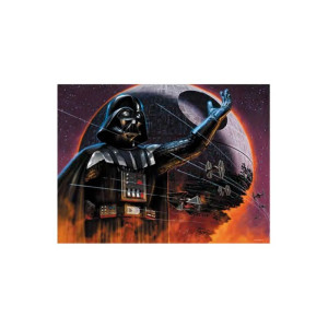 Puzle lenticular prime 3d star wars darth vader y la estrella de la muerte 500 piezas H