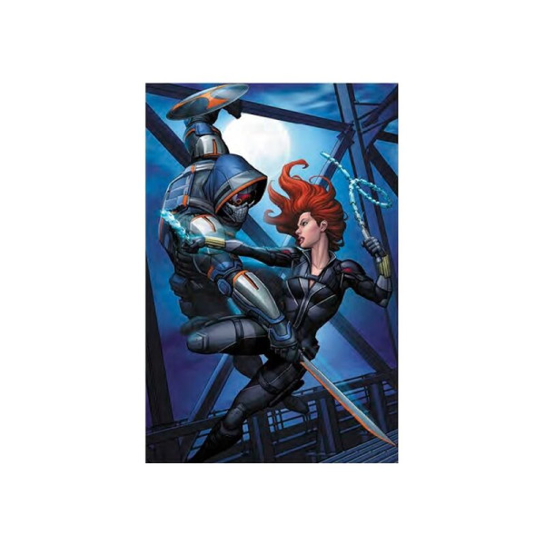 Puzzle lenticular prime 3d marvel black widow y taskmaster 200 piezas M 2
