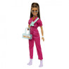 Muñeca barbie mattel mono rosa 2