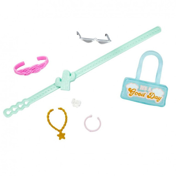 Muñeca barbie mattel mono rosa M 4