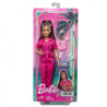 Muñeca barbie mattel mono rosa 6