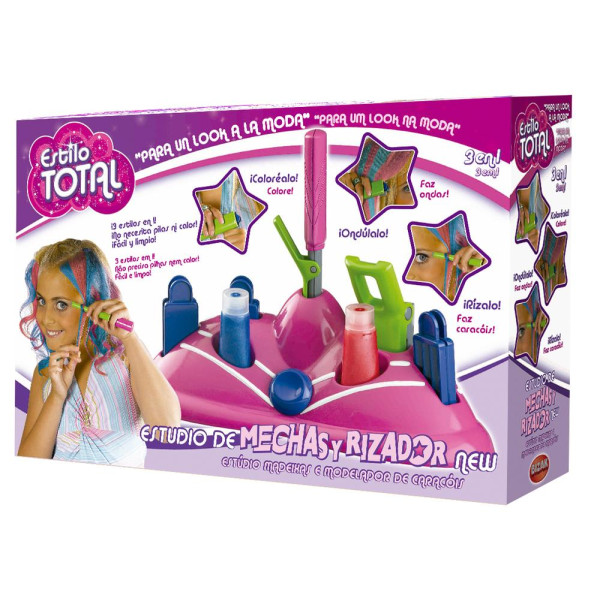 Juego Estudio mechas y rizador M 2