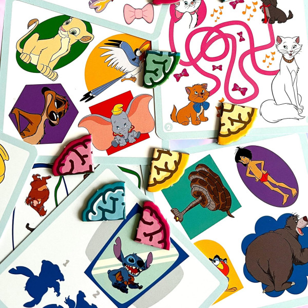 Juego de mesa cortex kids disney edition edad recomendada 6 años M 3