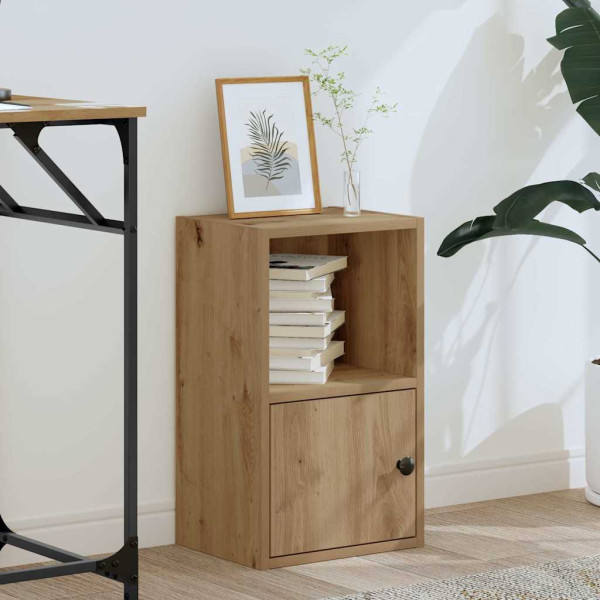 Estantería de madera de ingeniería roble artisan 31x24x52 cm M 3