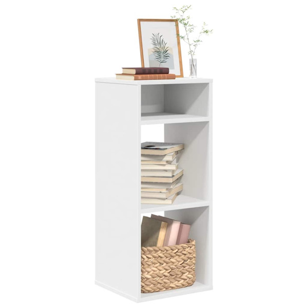 Estantería librería madera contrachapada blanco 34x31x80 cm D
