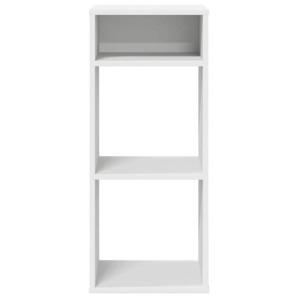 Estantería librería madera contrachapada blanco 34x31x80 cm M 4