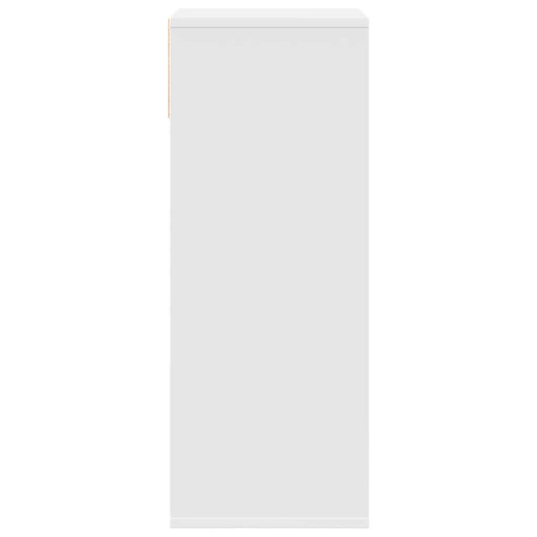 Estantería librería madera contrachapada blanco 34x31x80 cm M 5