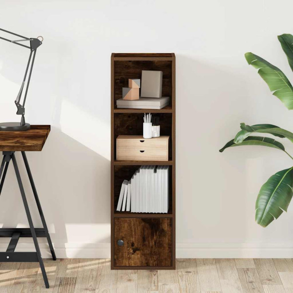 Estante 31x24x102 cm derivados de madeira carvalho fumado M 3