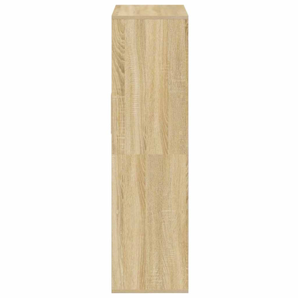 Estante cor carvalho 66x31x112 cm derivados de madeira M 5