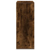 Estantería madera ingeniería color roble ahumado 66x31x80 cm 5