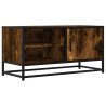Móvel p/ TV 80x34.5x40 cm deriv. madeira/metal carvalho fumado 2
