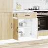 Mueble bajo de cocina Kalmar madera ingeniería de roble sonoma 3