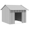 Casota para cães com telhado 85x107x81 cm aço galvanizado 1