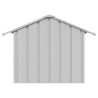 Caseta para perros con techo acero galvanizado 85x107x81 cm 4