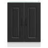 Mueble bajo para fregadero Kalmar negro 60x46x81.5 cm 4