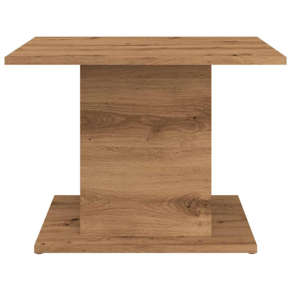Mesa de centro madera ingeniería roble artisan 55.5x55.5x40 cm M 4