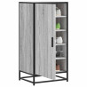 Mueble zapatero madera contrachapada gris sonoma 48x38x97.5 cm 1