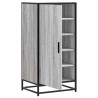 Mueble zapatero madera contrachapada gris sonoma 48x38x97.5 cm 5