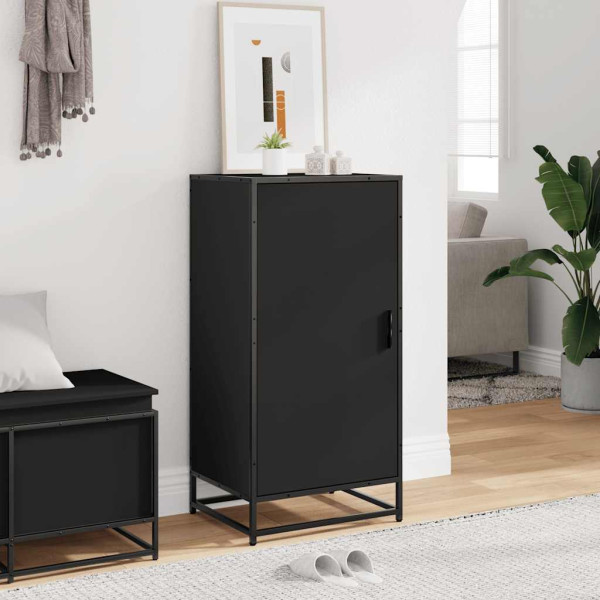 Sapateira 48x38x97.5 cm derivados de madeira preto M 3