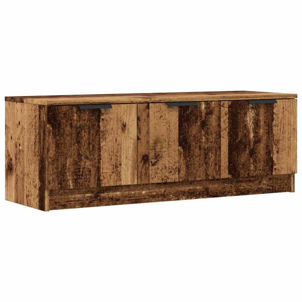 Mueble de TV madera contrachapada madera antigua 102x35x36.5 cm M 2