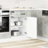 Mueble bajo de cocina Kalmar madera de ingeniería gris hormigón 3