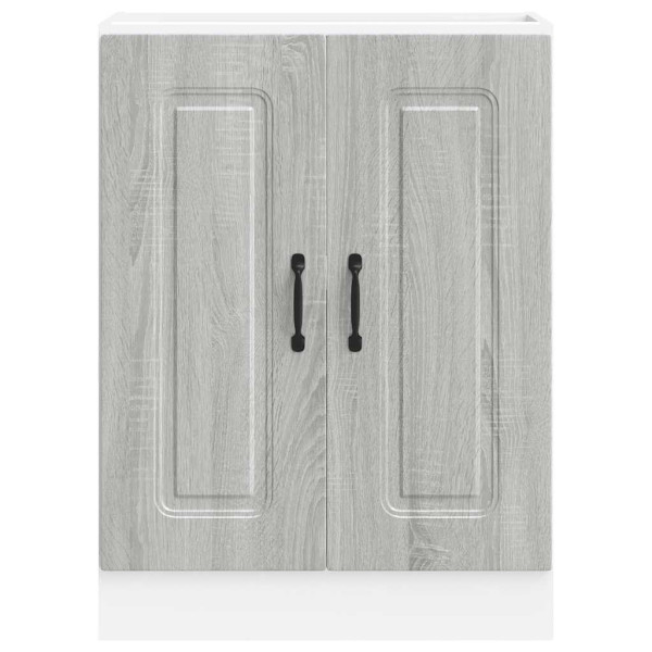 Mueble bajo para fregadero Kalmar gris sonoma 60x46x81.5 cm M 4