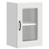 Armario pared cocina puerta de cristal Kalmar blanca 2