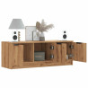 Mueble de TV madera contrachapada artisan roble 102x35x36.5 cm 1