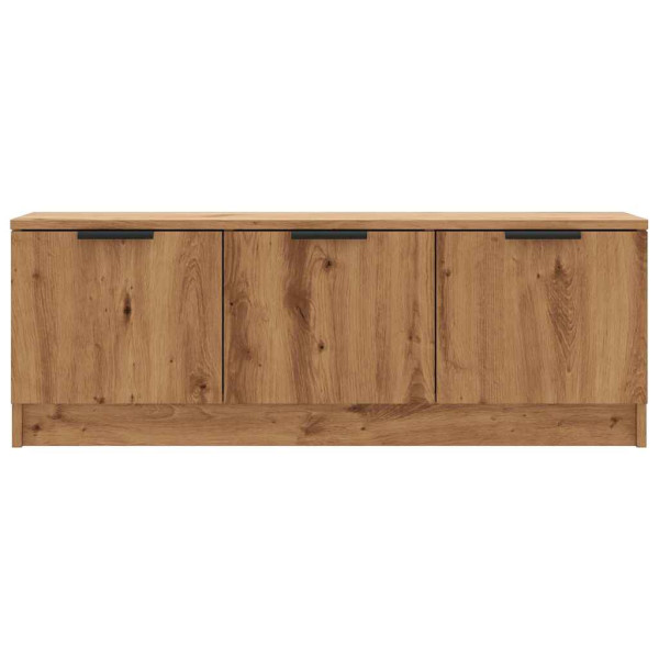 Mueble de TV madera contrachapada artisan roble 102x35x36.5 cm M 4
