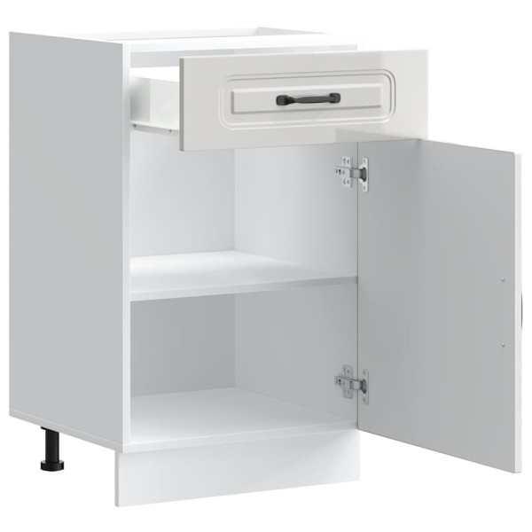 Armário de cozinha baixo Kalmar branco alto brilho M 5