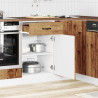 Mueble bajo de cocina Kalmar madera antigua de ingeniería 3