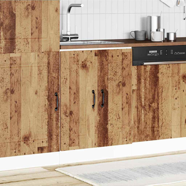 Mueble bajo para fregadero Kalmar madera vieja 60x46x81.5 cm M 3