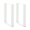 Tabela Padrões forma U 2 branco 60x (72-73) cm de aço 1