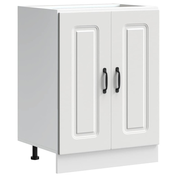 Mueble bajo para fregadero Kalmar blanco 60x46x81.5 cm M 2