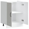 Mueble bajo para fregadero Kalmar blanco 60x46x81.5 cm 5