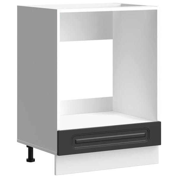 Armário forno Kalmar derivados de madeira preto M 2