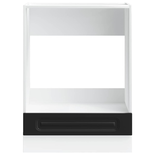 Mueble de horno Kalmar negra madera reconstituida M 4