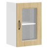 Armario pared cocina puerta de cristal Kalmar roble sonoma 2