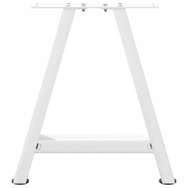 Pés para mesa de centro em formato A. 2 peças. branco. 50x (42-43) cm. aço M 5