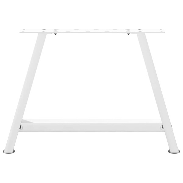 Pés para mesa de centro em formato A. 2 peças. branco. 70x (42-43) cm. aço M 5
