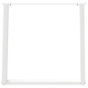 Pés de mesa de jantar em forma de U. 2 peças. branco. 70 x (72-73) cm. aço 5