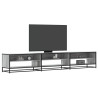 Mueble de TV madera de ingeniería gris Sonoma 270x40x46 cm 1