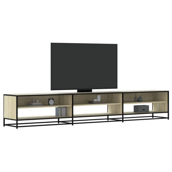 Mueble para TV madera de ingeniería roble Sonoma 270x40x46 cm D