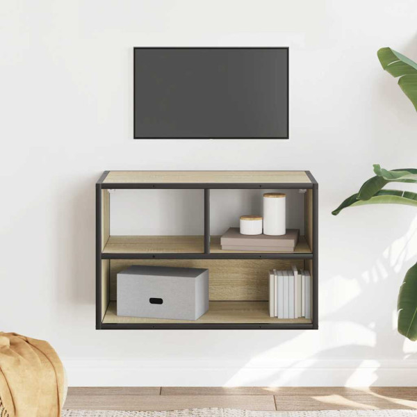 Móvel p/ TV 60x31x39.5 cm deriv. madeira/metal carvalho sonoma M 3