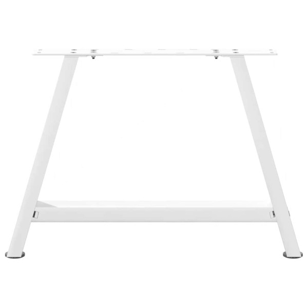 Pés para mesa de centro em formato A. 2 peças. branco. 60x (42-43) cm. aço M 5