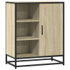 Aparador de madera contrachapada roble sonoma 62x35x76 cm 2