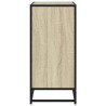 Aparador de madera contrachapada roble sonoma 62x35x76 cm 5