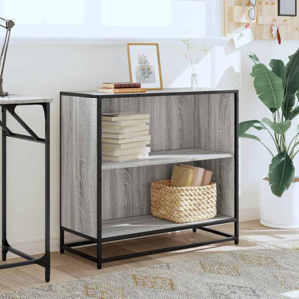 Estante 80.5x35x76 cm derivados de madeira cinzento sonoma M 3