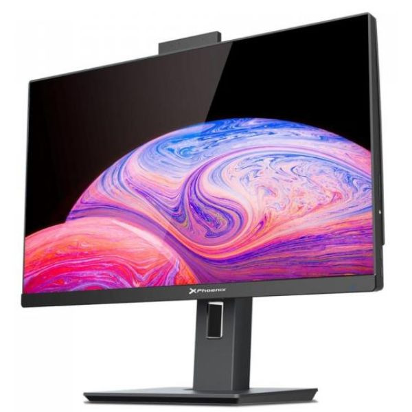 Ordenador pc all in one aio phoenix unity 27pulgadas fhd ajustable altura y rotativo - web cam -  intel i5 12400 - 16 gb ddr4 - M 3