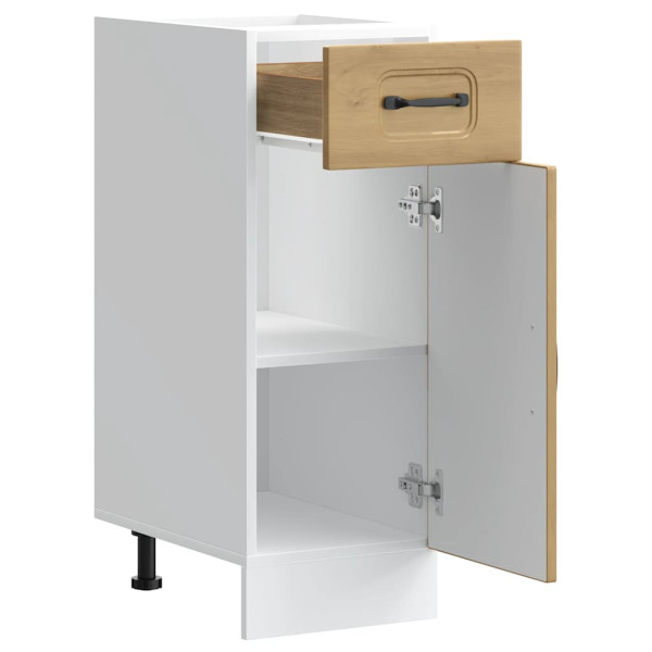 Mueble bajo de cocina Kalmar roble artesanal madera ingeniería M 5